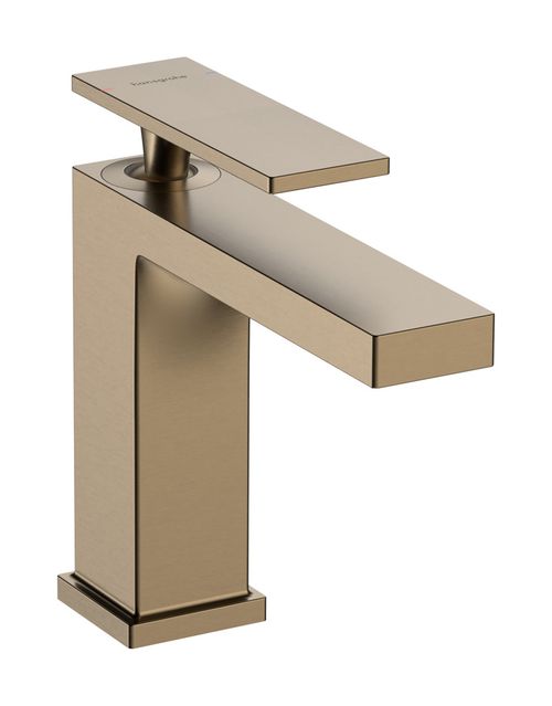 Hansgrohe-HG-Tecturis-E-Einhebel-Waschtischmischer-110-EcoSmart-mit-Zugstangen-Ablaufgarnitur-Brushed-Bronze-73010140 gallery number 1